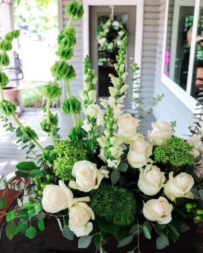 Swan Song Sympathy Arrangement For the Home or Service