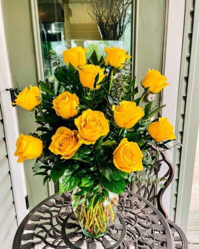 Lakeside Florist's Yellow Roses