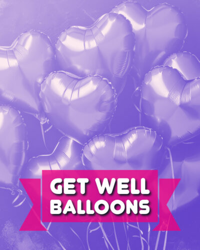 Get Well Balloons: Send cheerful wishes and brighten someone's day with our helium-filled Mylar balloons. Guaranteed to bring a smile to their face and lift their spirits during their recovery.