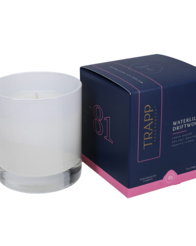 Waterlily Driftwood 7oz Trapp Candle